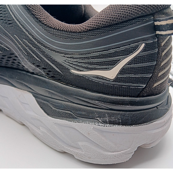 Hoka One One Bondi 7 Sneakers Men 11.5 Black Athletic Running Shoes Logo 1110518 - Picture 12 of 14